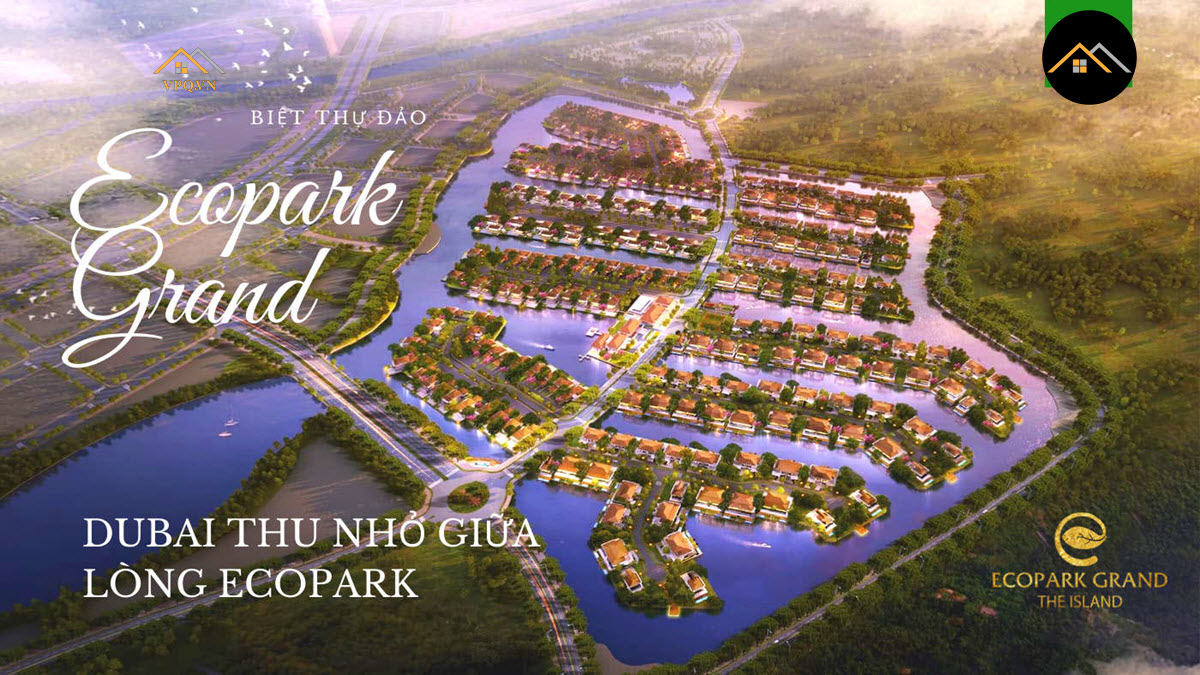 Biệt thự đảo Ecopark Grand - The Island